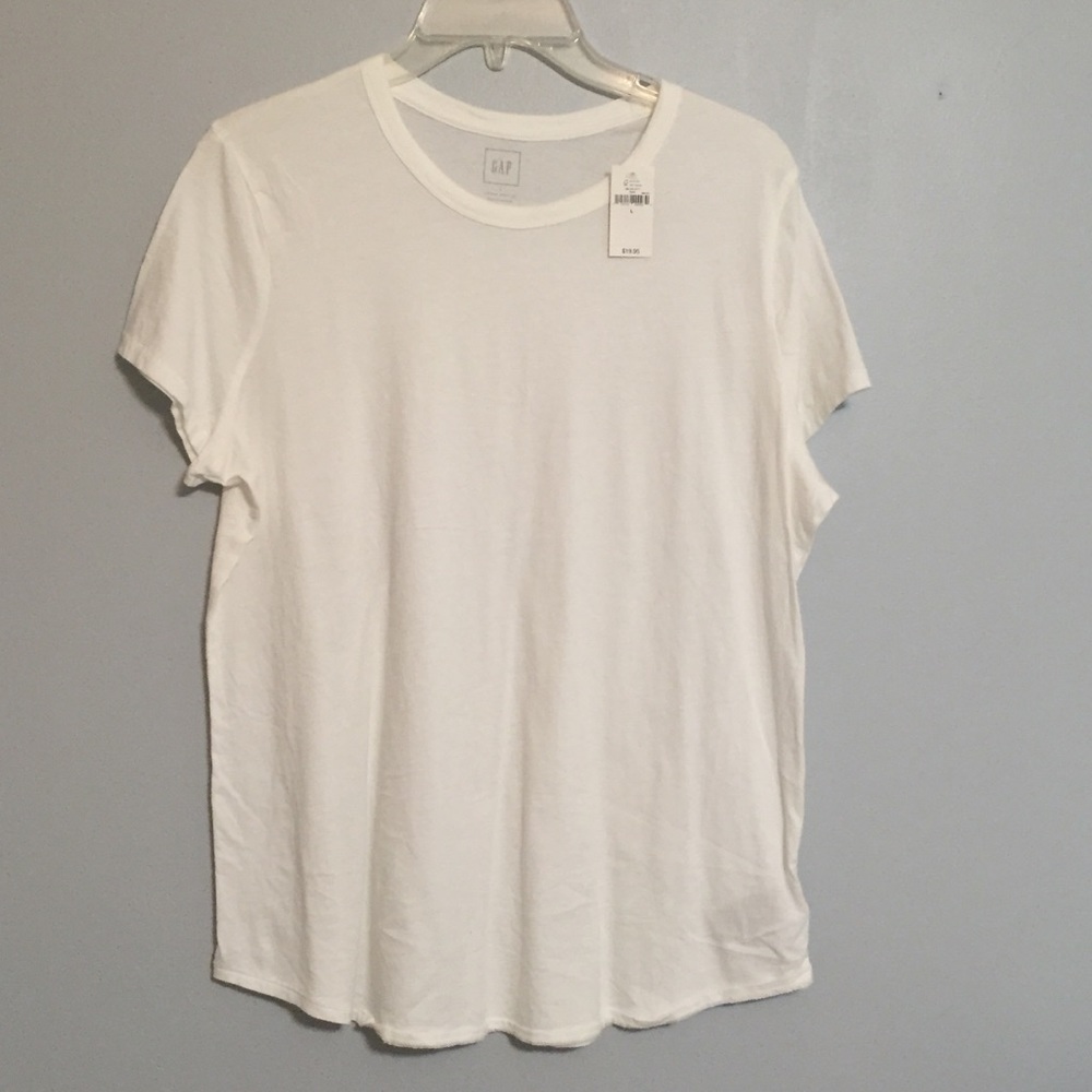 GAP White Vintage Wash Tee NWT